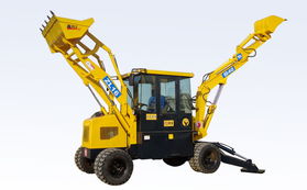 挖掘裝載機 挖掘裝載機報價 挖掘裝載機參數(shù)產(chǎn)品大圖 龍口市全工工程機械制造廠